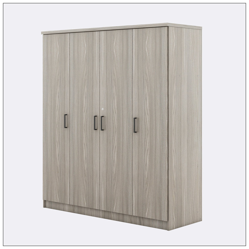 Wayfair grey wardrobe hotsell